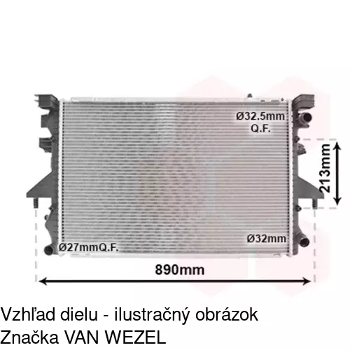 Chladiče vody POLCAR 956808-2 - obr. 4