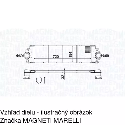 Chladiče vzduchu (Intercoolery) POLCAR 9568J8-1