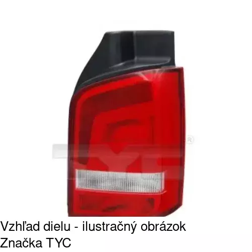 Zadné svetlo POLCAR 9569870E