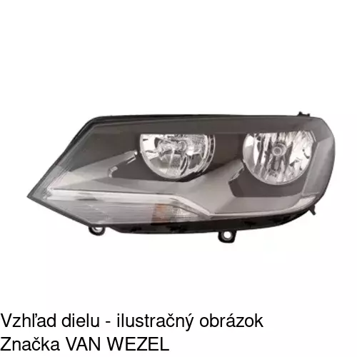 Hlavný reflektor POLCAR 958209-H - obr. 1