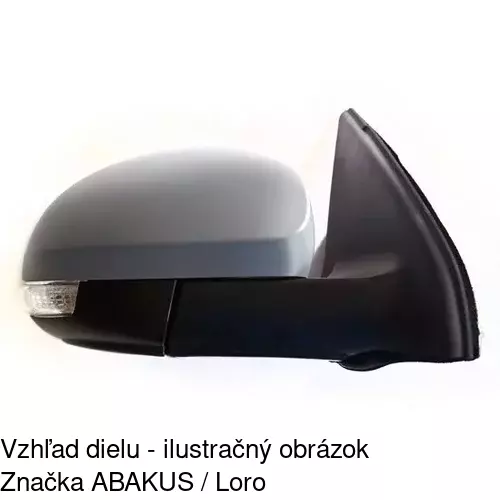 Vonkajšie zrkadlo POLCAR 9585524E - obr. 5