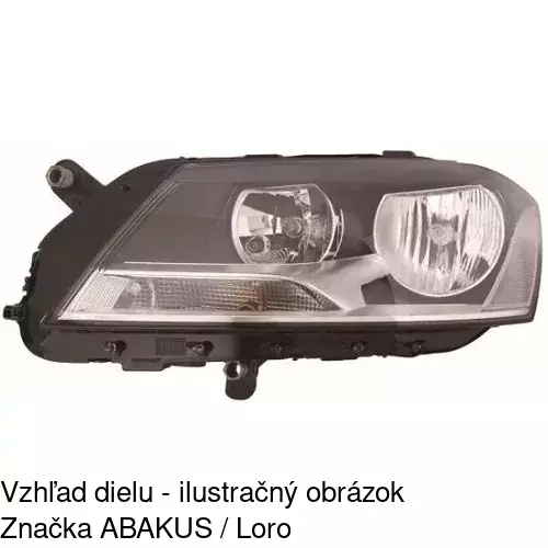 Hlavný reflektor POLCAR 95D110-V