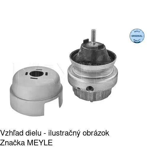 Silentblok motora POLCAR AU-EM013 - obr. 2