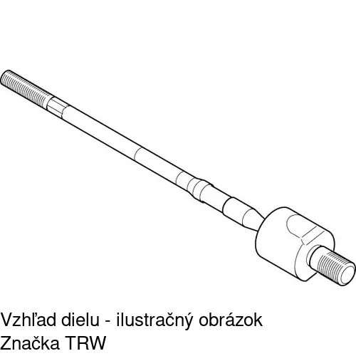 Tyč riadenia POLCAR HY-204 - obr. 1