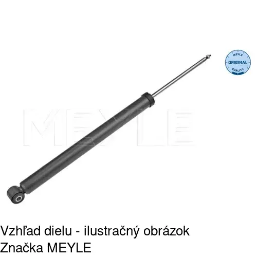 Plynový tlmič POLCAR S011490G - obr. 1