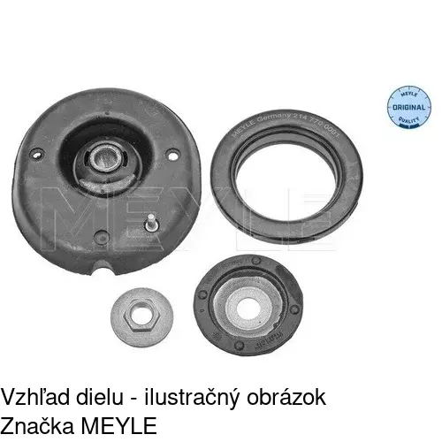 Uchytenie tlmiča POLCAR S020064 - obr. 2