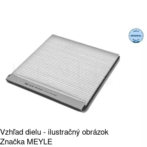 Kabínový filter s uhlíkom POLCAR S11-1028 - obr. 2