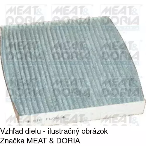 Kabínový filter s uhlíkom POLCAR S11-1084 - obr. 5