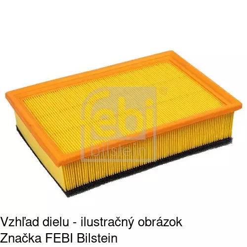 Vzduchový filter POLCAR S11-4063 - obr. 1