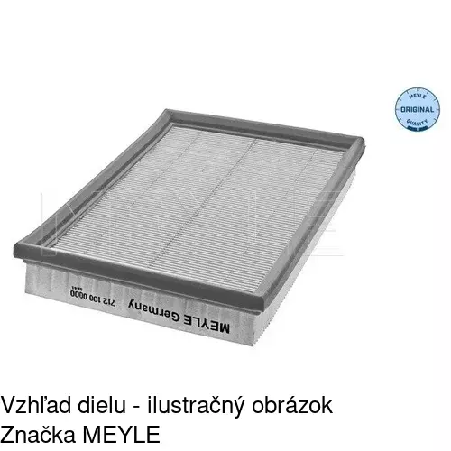 Vzduchový filter POLCAR S11-4073 - obr. 2