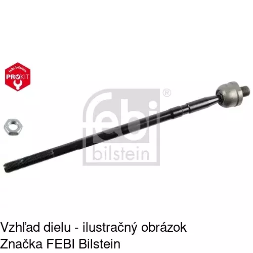 Tyč riadenia POLCAR S6025020 - obr. 2