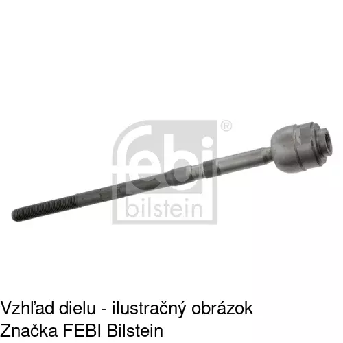 Tyč riadenia POLCAR S6030012