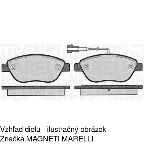 Brzdové dosky POLCAR S70-0118 - obr. 5