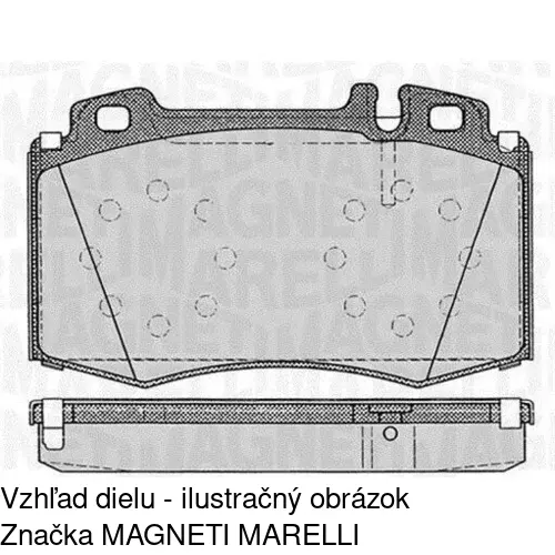 Brzdové dosky POLCAR S70-0153 - obr. 3