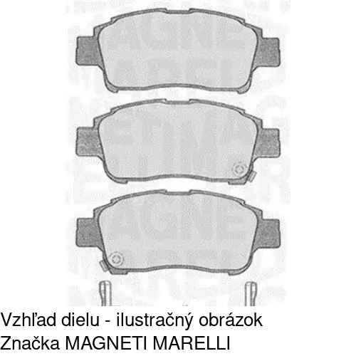 Brzdové dosky POLCAR S70-0172 - obr. 4