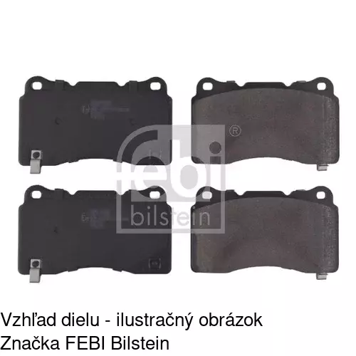 Brzdové dosky POLCAR S70-0303 - obr. 5