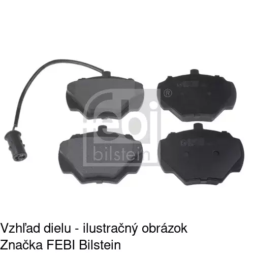 Brzdové dosky POLCAR S70-0405 - obr. 5