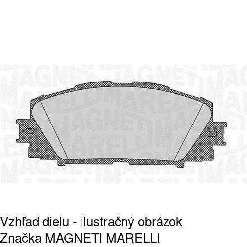 Brzdové dosky POLCAR S70-0438 - obr. 4