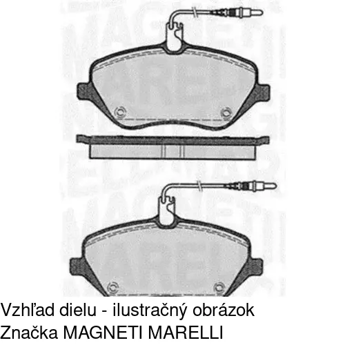 Brzdové dosky POLCAR S70-0461