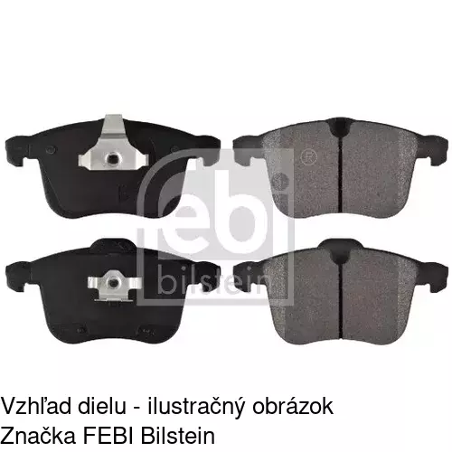 Brzdové dosky POLCAR S70-0583 - obr. 5