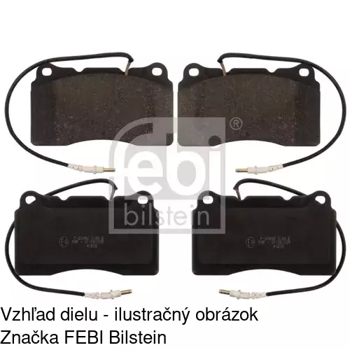 Brzdové dosky POLCAR S70-0597 - obr. 3