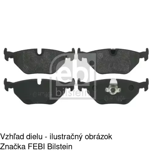 Brzdové dosky POLCAR S70-1083 - obr. 4