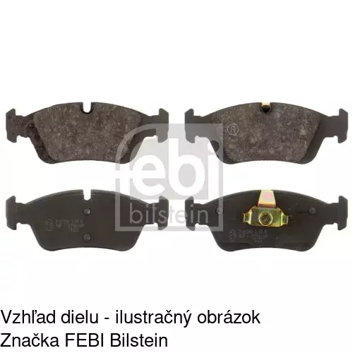 Brzdové dosky POLCAR S70-1087 - obr. 3