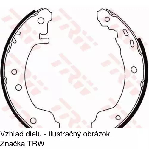 Brzdové dosky POLCAR S70-1101 - obr. 5