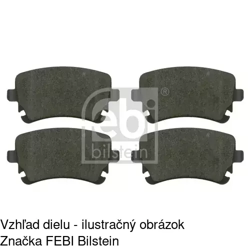 Brzdové dosky POLCAR S70-1356 - obr. 4