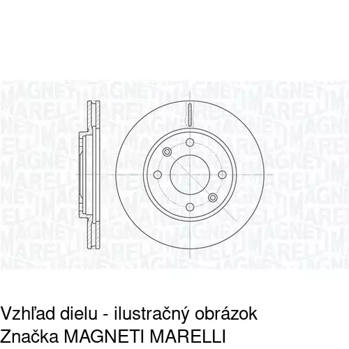 Brzdový kotúč POLCAR S71-0030 - obr. 5