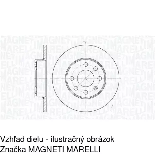 Brzdový kotúč POLCAR S71-0153 - obr. 3