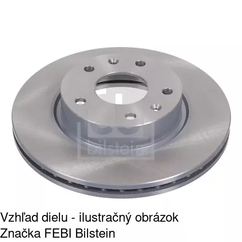 Brzdový kotúč POLCAR S71-0322 - obr. 2