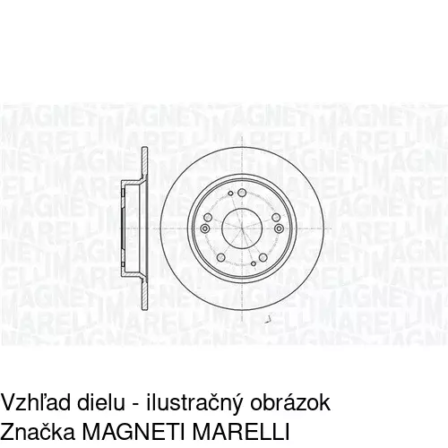 Brzdový kotúč POLCAR S71-1316 - obr. 4