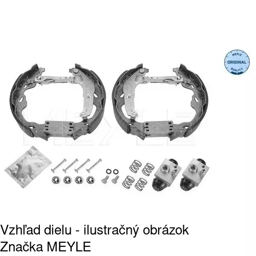 Brzdové čeľuste POLCAR S72-1085 - obr. 4