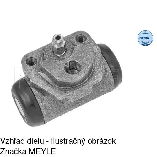 Brzdový valček S74-0010 /POLCAR/ - obr. 2