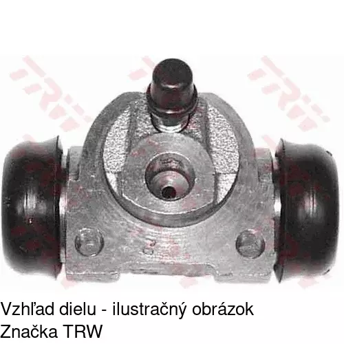 Brzdový valček POLCAR S74-0032