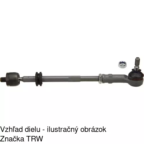 Tyč riadenia POLCAR V-701706 - obr. 2