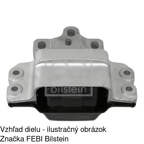 Silentblok motora POLCAR VW-EM017 - obr. 3