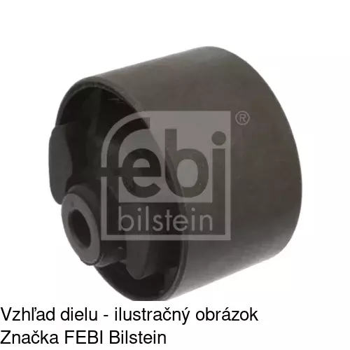 Silentblok motora POLCAR VW-EM023