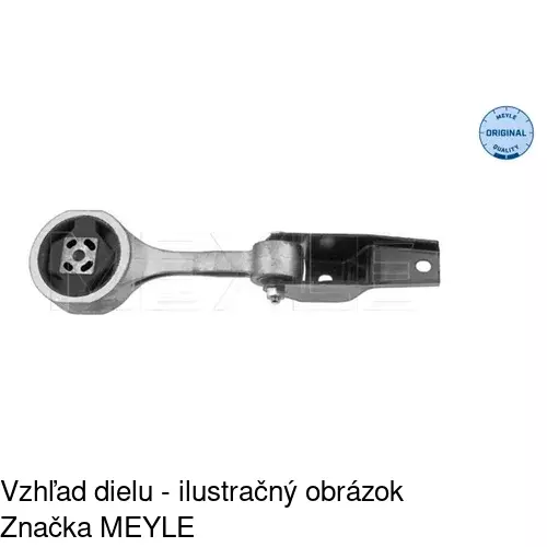 Silentblok motora POLCAR VW-EM056 - obr. 2