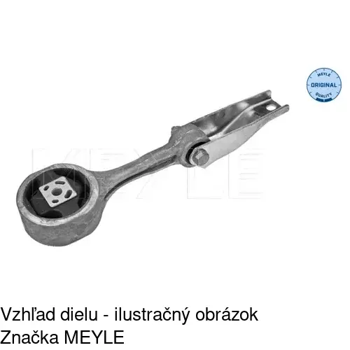 Silentblok motora POLCAR VW-EM057 - obr. 2