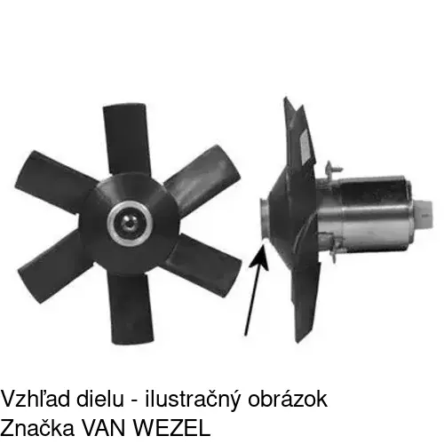 Ventilátor bez krytu / podpery POLCAR 130723U2 - obr. 5