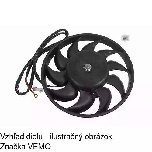 Ventilátor bez krytu / podpery POLCAR 130723U4 - obr. 1