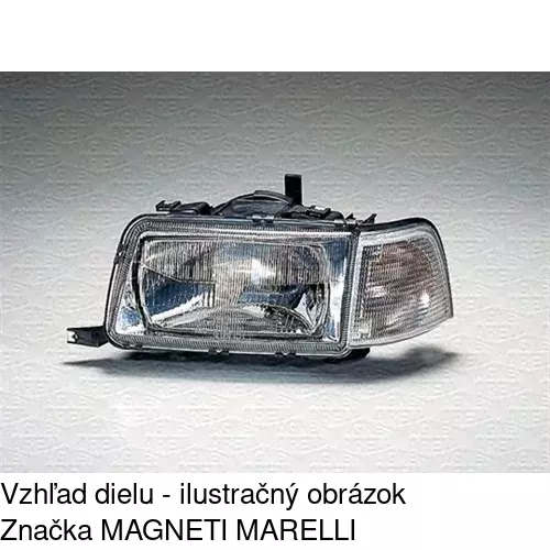 Hlavný reflektor POLCAR 130809-E - obr. 1