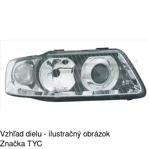 Hlavný reflektor POLCAR 1323092H