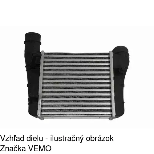 Chladiče vzduchu (Intercoolery) POLCAR 1325J8-6 - obr. 2