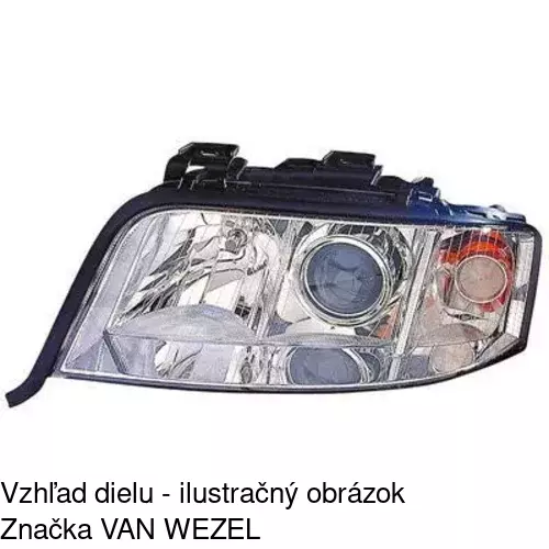 Hlavný reflektor 1327098E /POLCAR/ - obr. 4