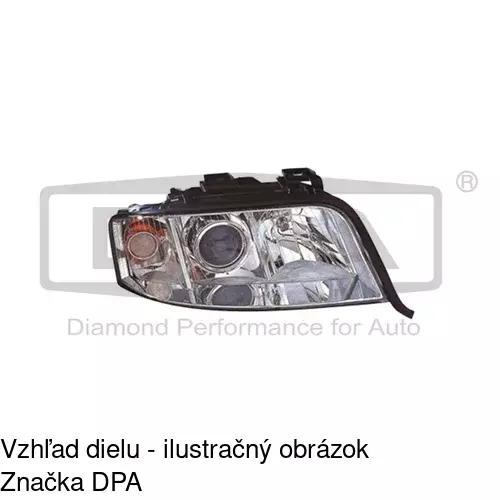 Hlavný reflektor POLCAR 1327108E - obr. 2