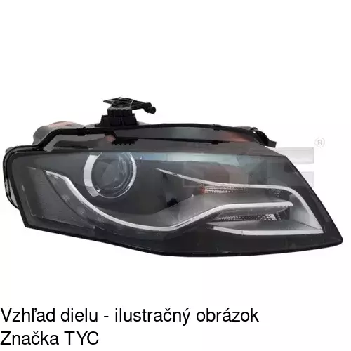 Hlavný reflektor POLCAR 1337091U - obr. 2