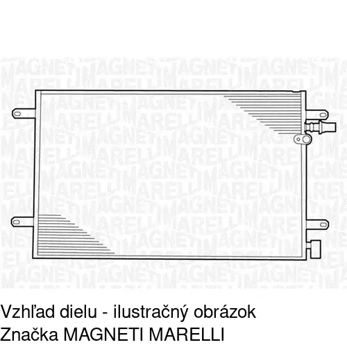 Chladiče klimatizácie POLCAR 1338K8C1S